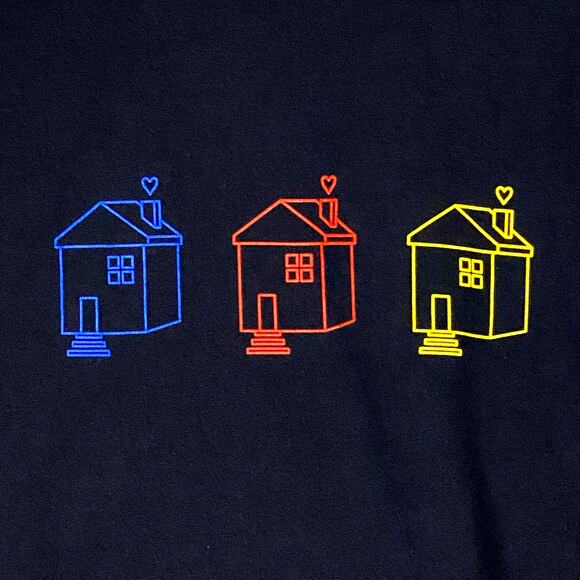 Harry Styles House Black Crewneck Sweatshirt Sz S Love On Tour Concert Merch Fan - Picture 2 of 8